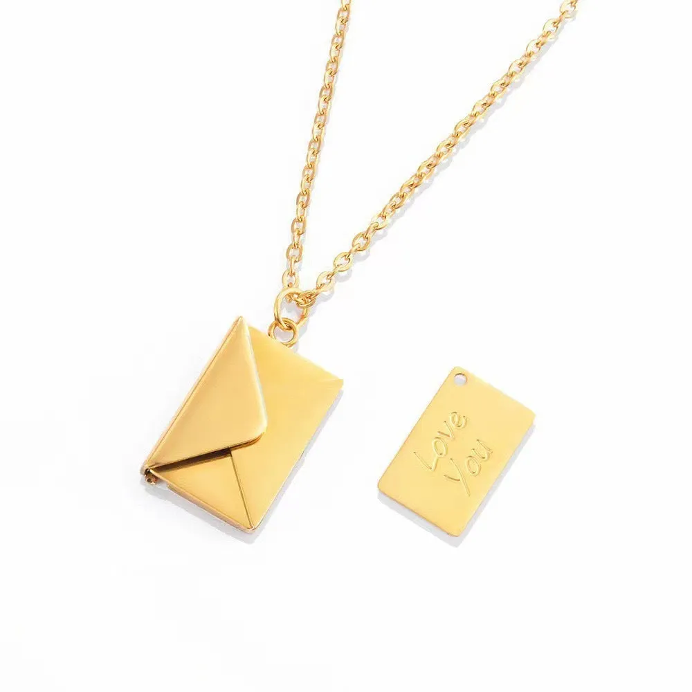 Envelope Necklace