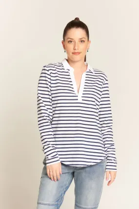 Erin Polo White / Navy