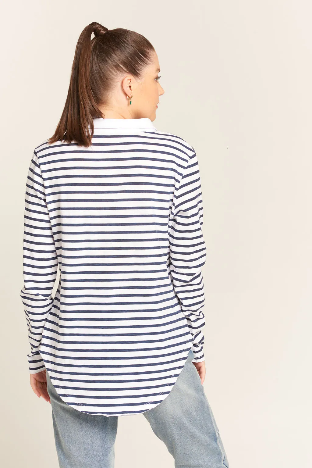 Erin Polo White / Navy