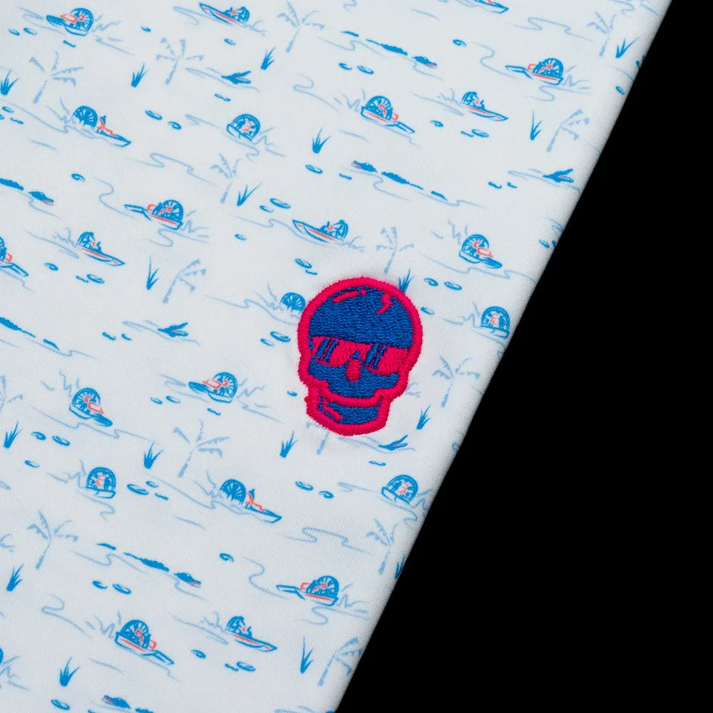 Everglades Skull Polo Shirt