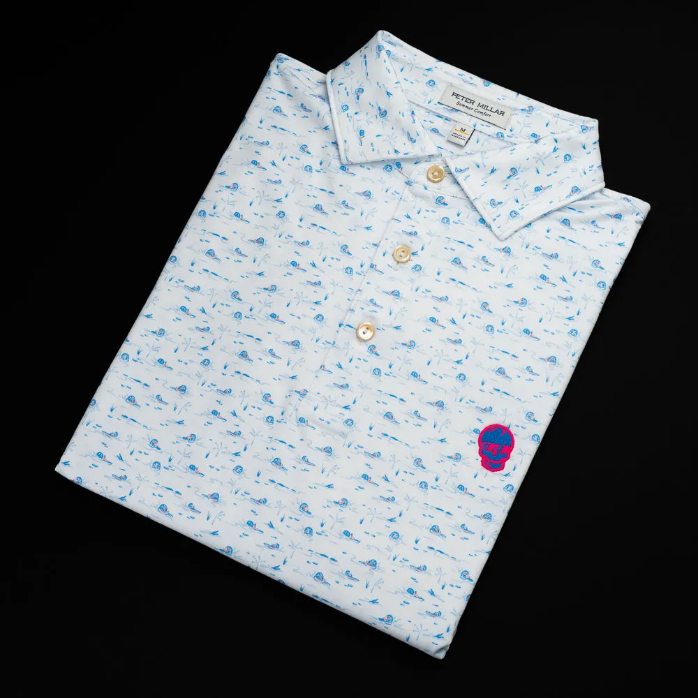 Everglades Skull Polo Shirt