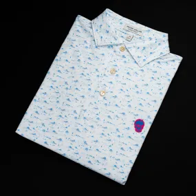 Everglades Skull Polo Shirt