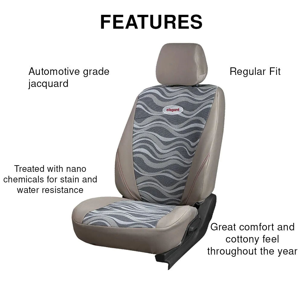 Fabguard Fabric Car Seat Cover I-Grey
