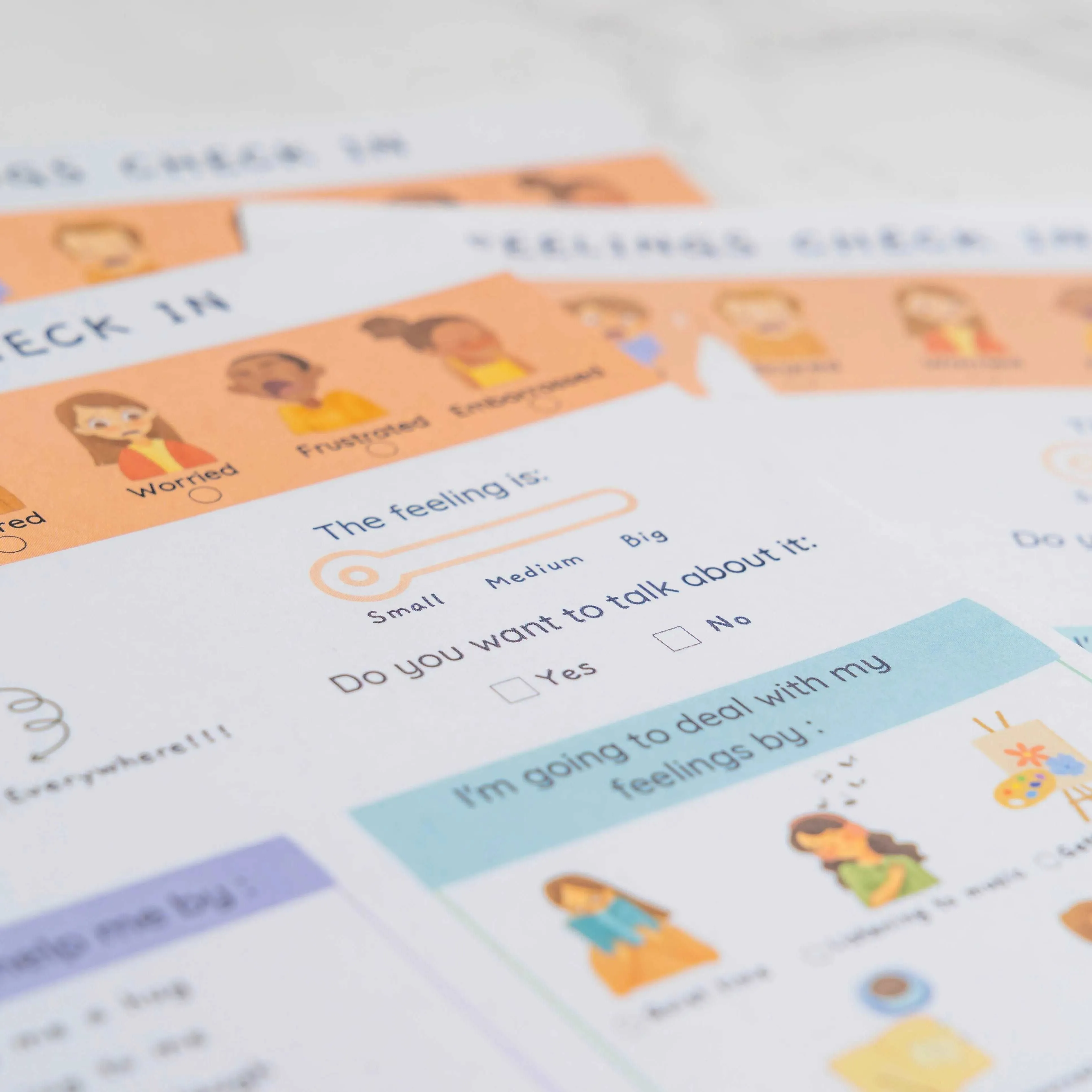 Feelings Check-in Memopad