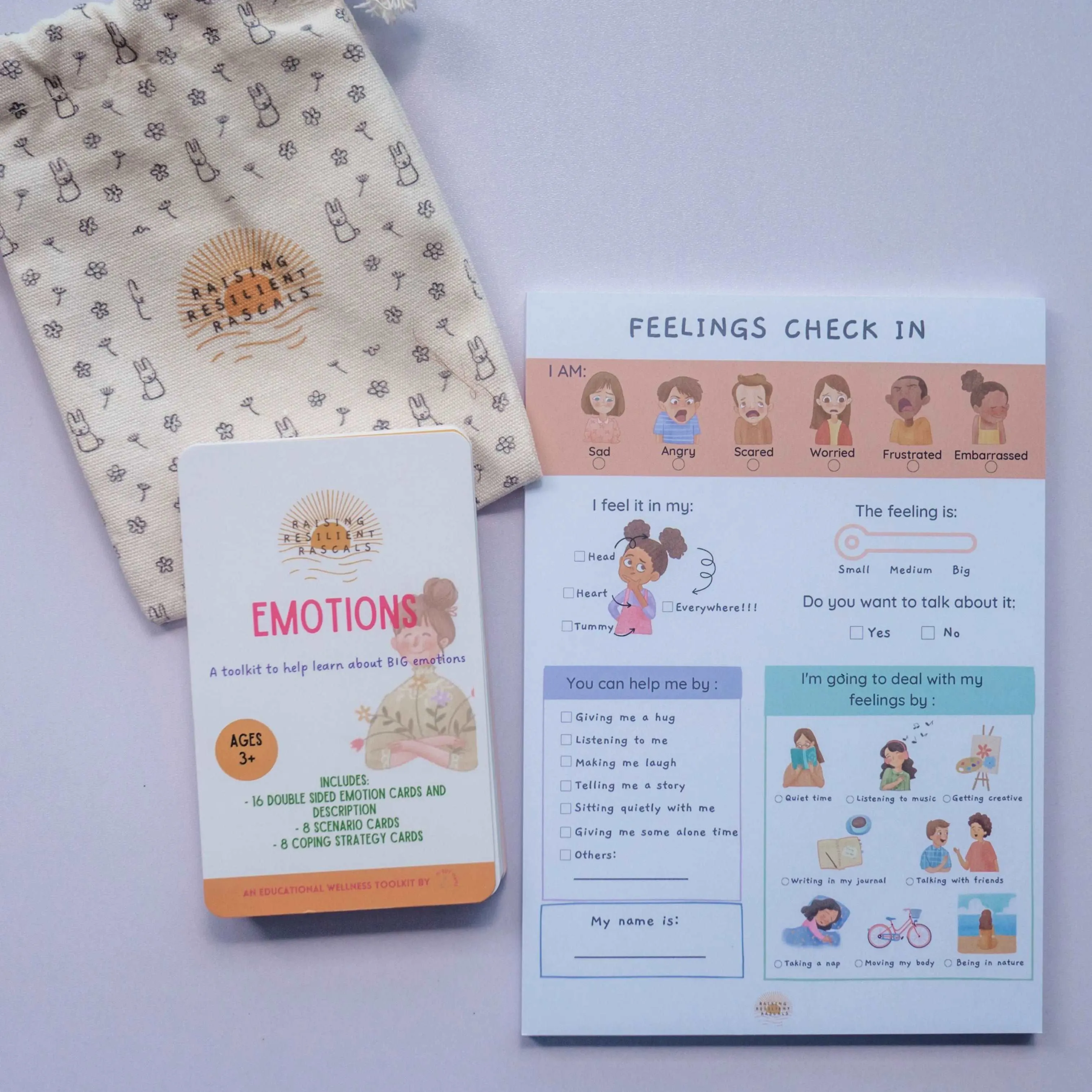 Feelings Check-in Memopad