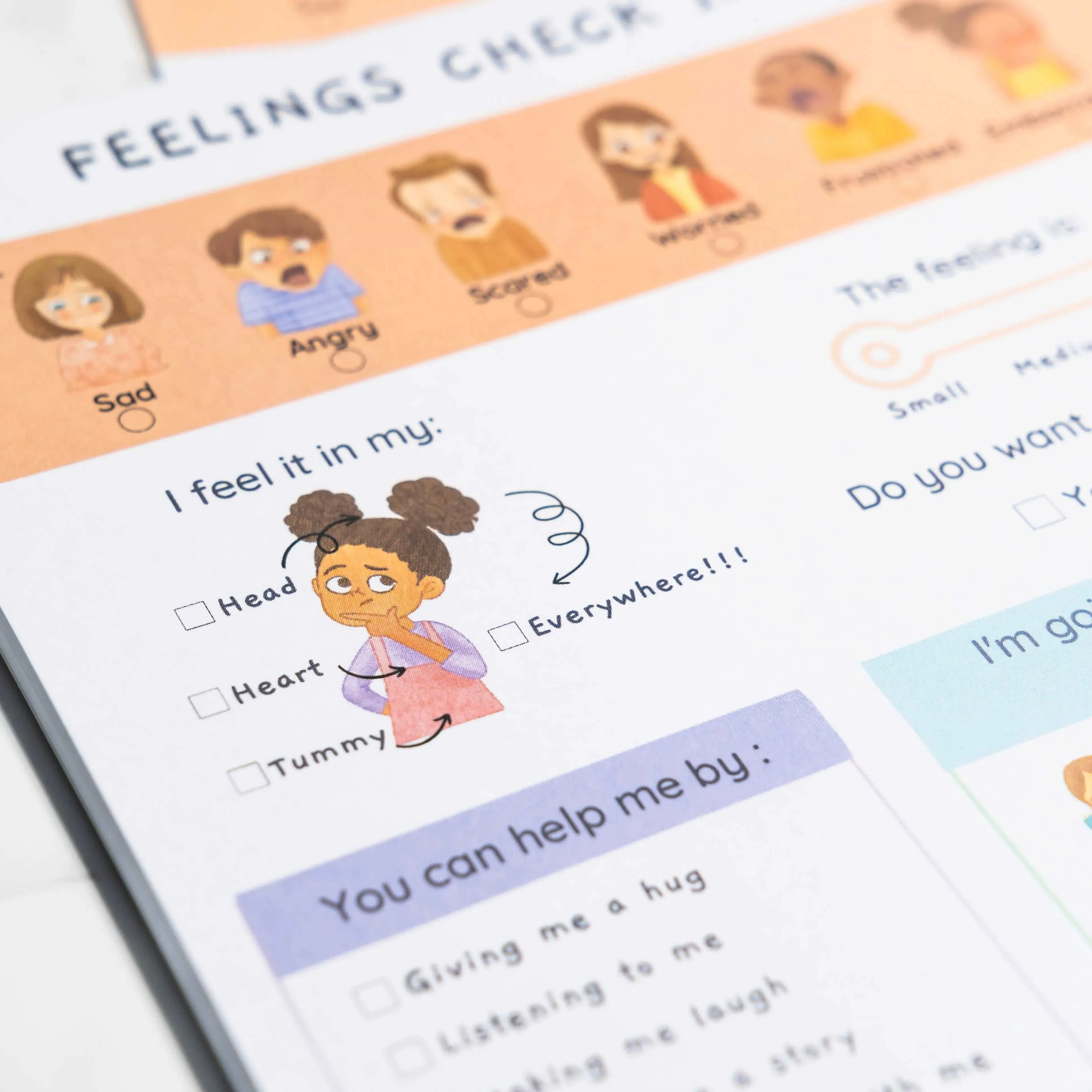 Feelings Check-in Memopad