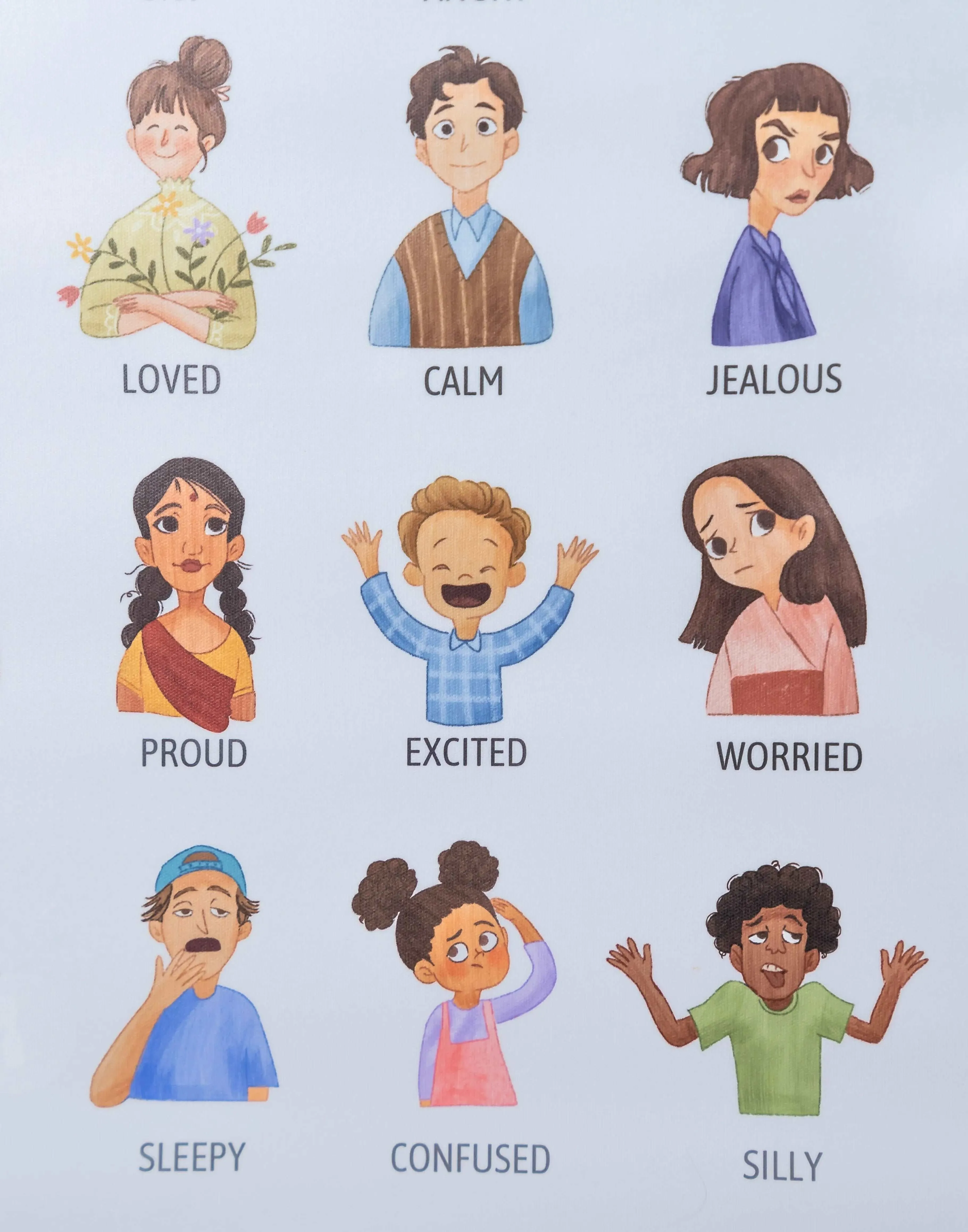 Feelings Poster with Hanger (A2)