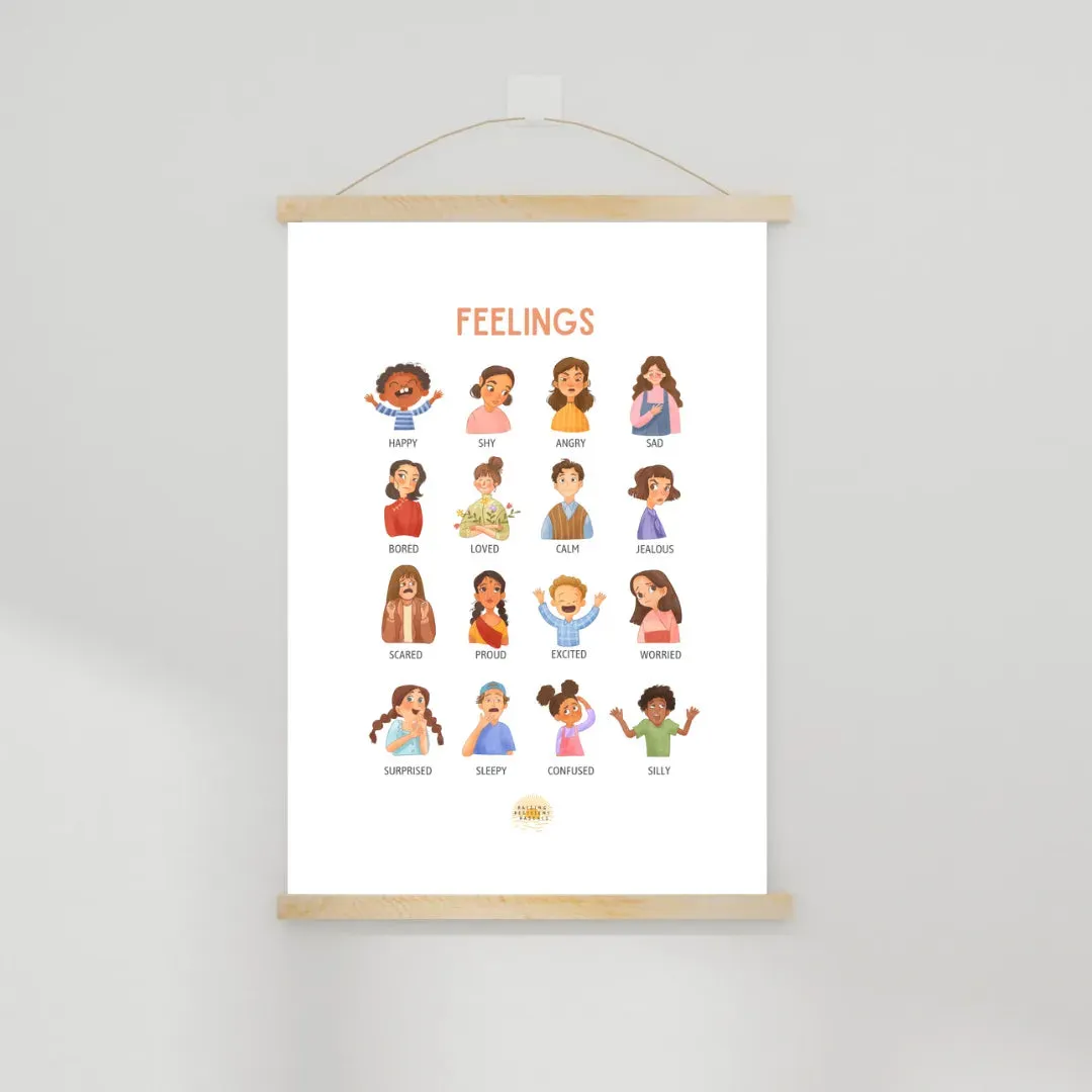 Feelings Poster with Hanger (A2)