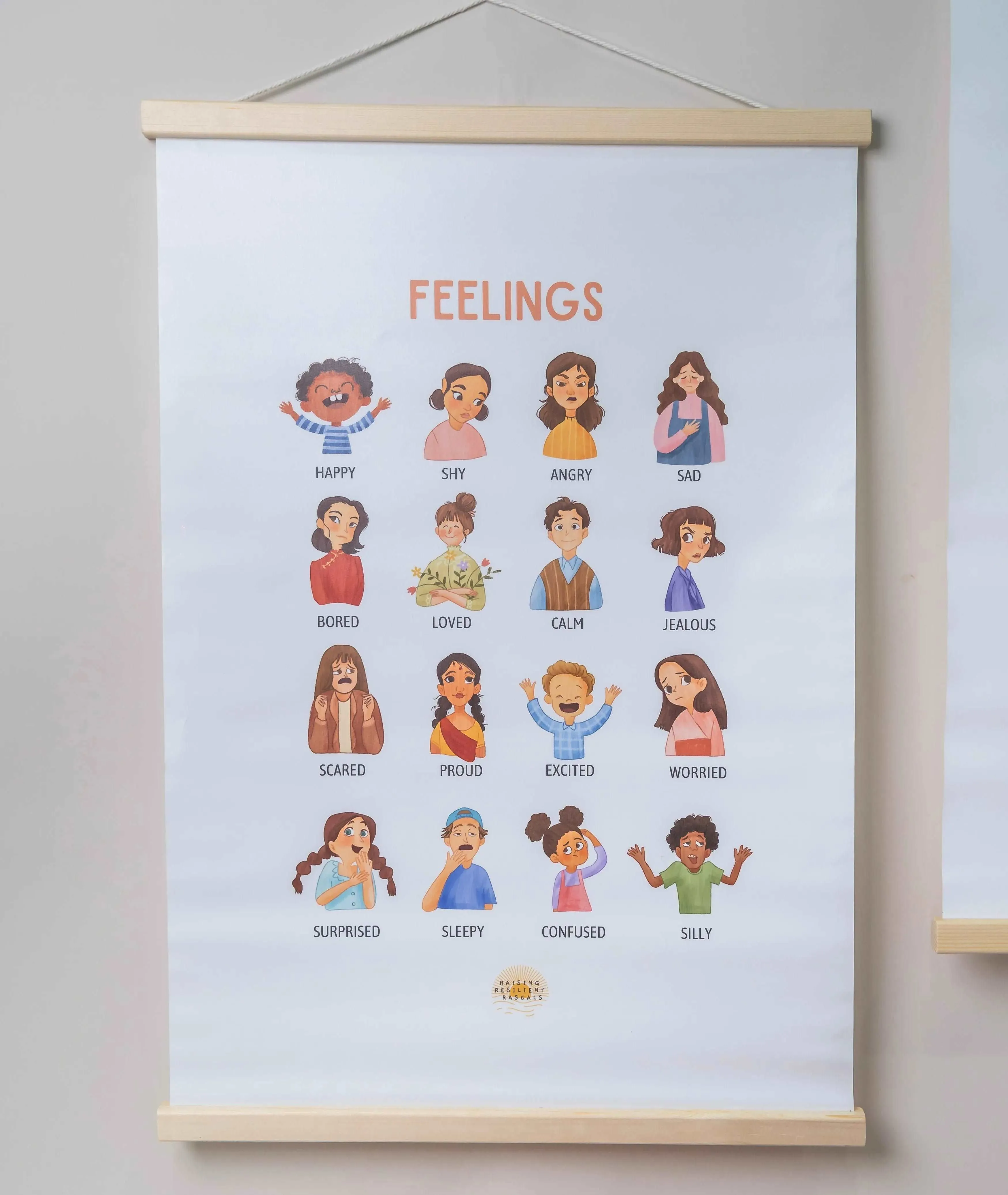Feelings Poster with Hanger (A2)