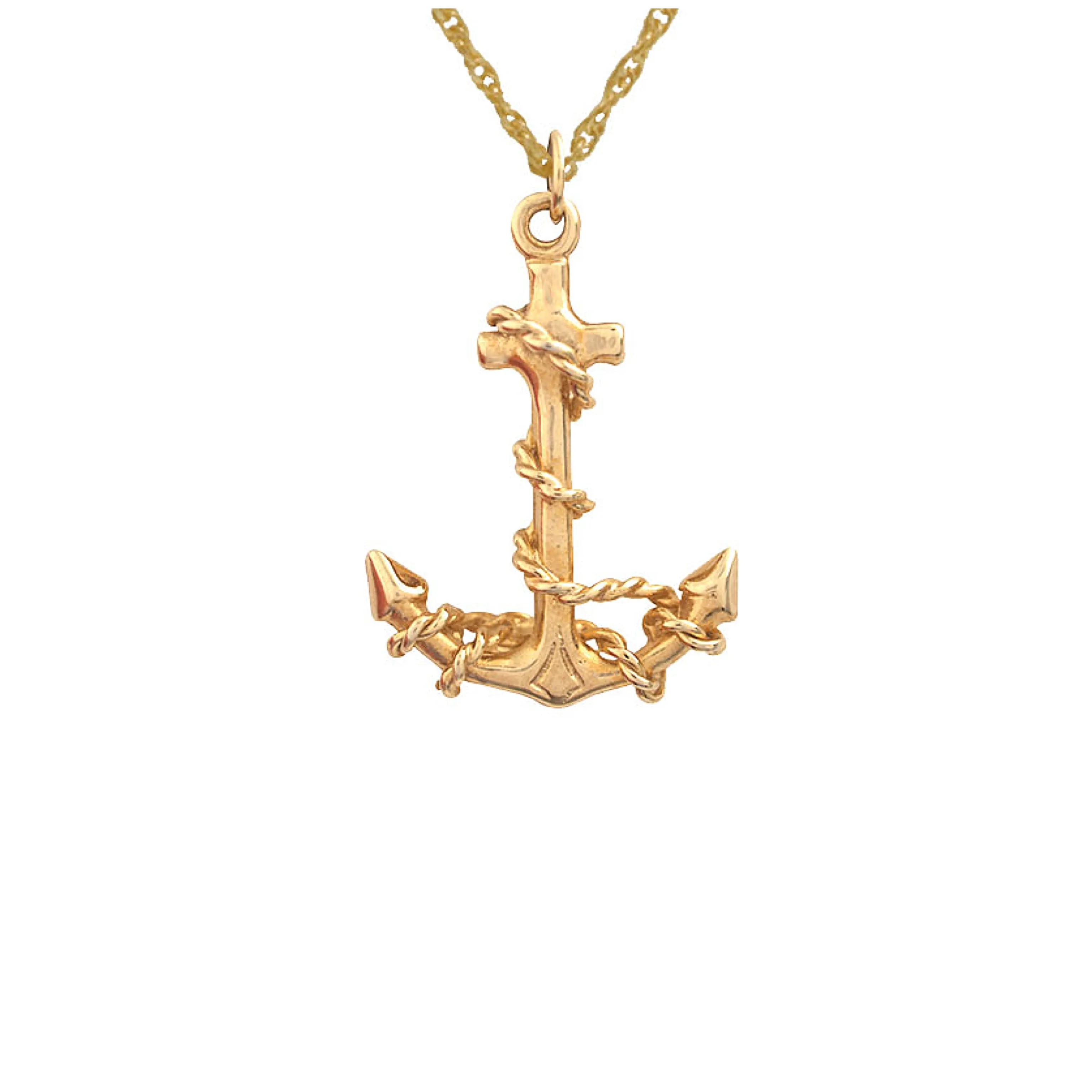 Fouled Anchor Pendant