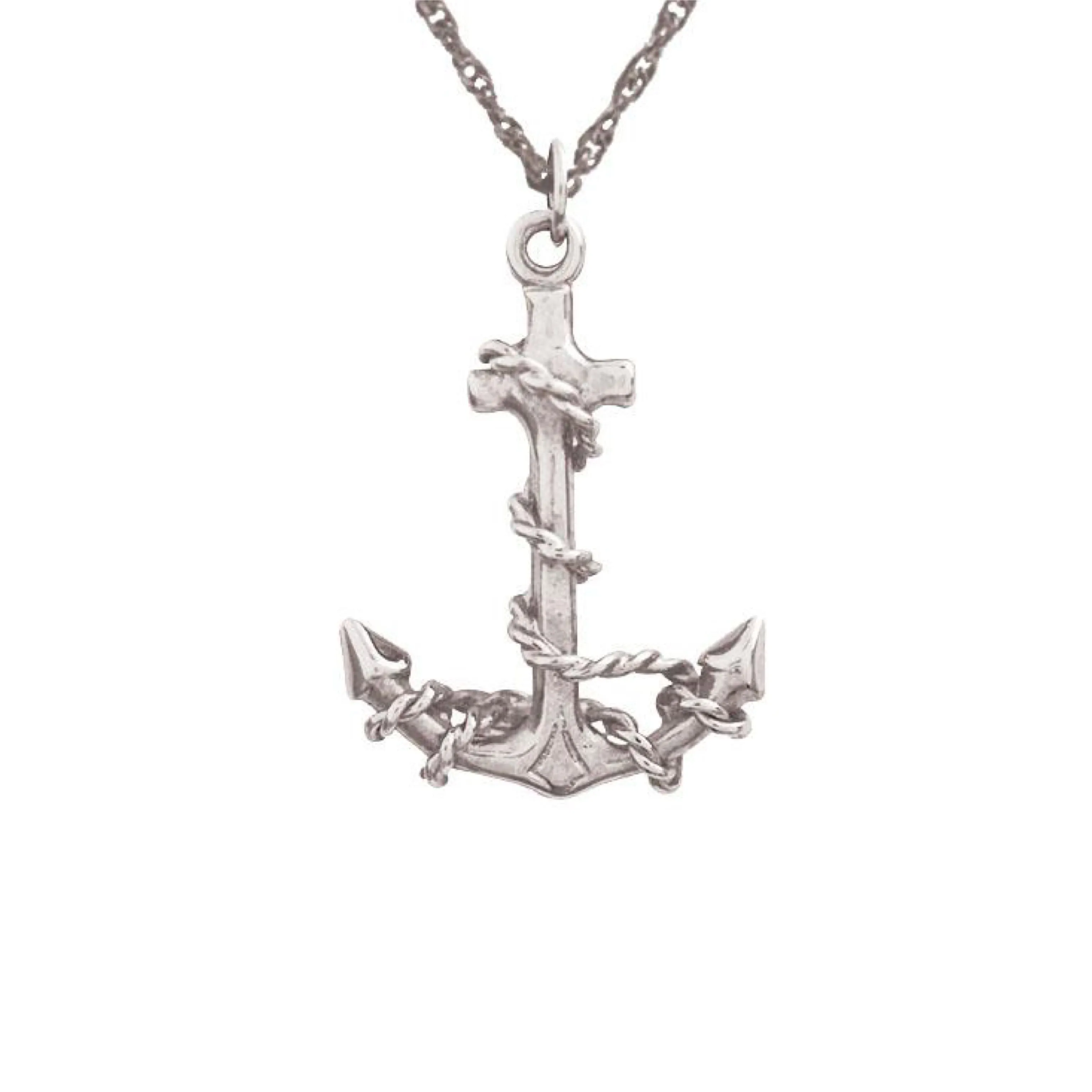 Fouled Anchor Pendant