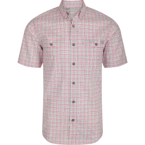 Frat Tattersall Button-Down Short Sleeve Shirt