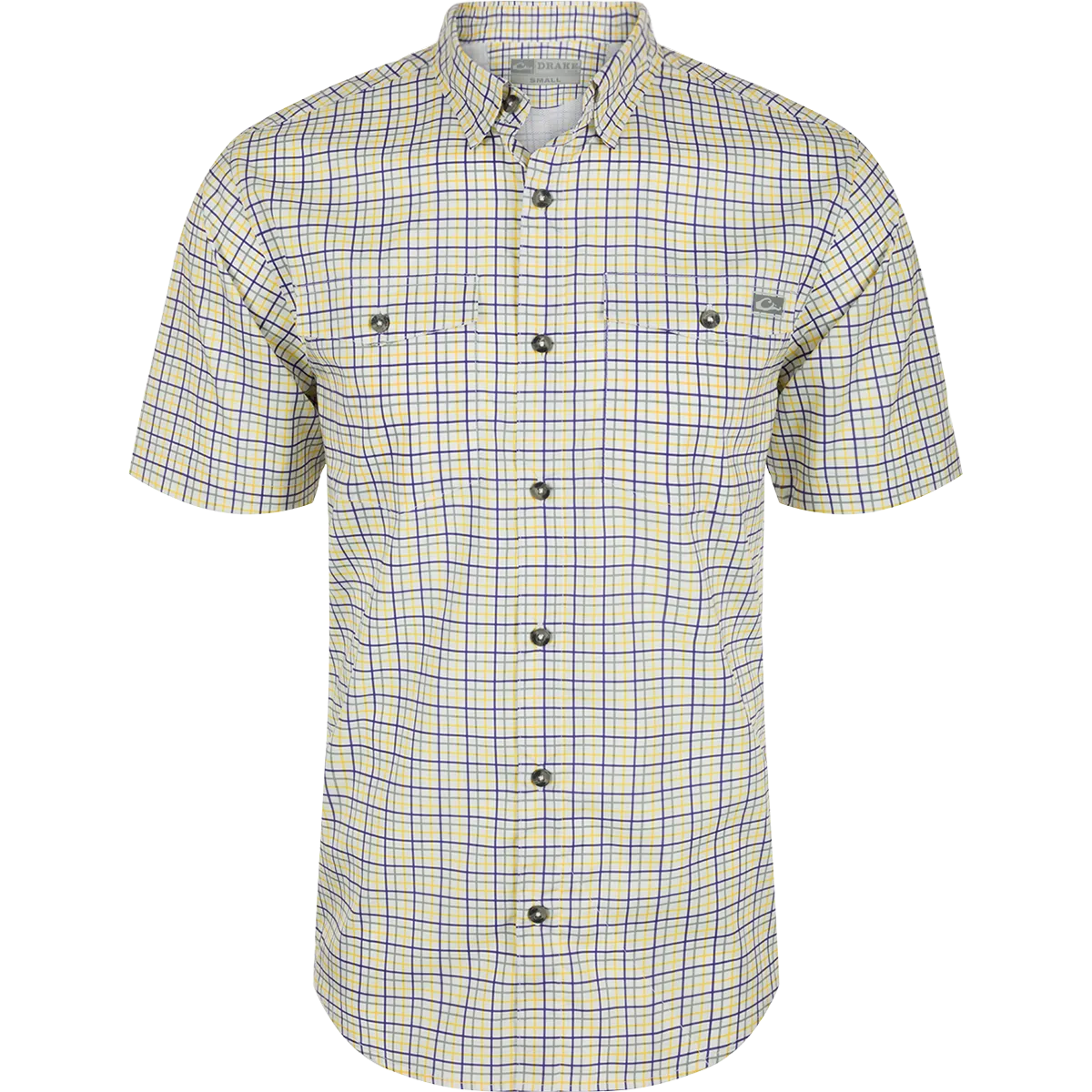 Frat Tattersall Button-Down Short Sleeve Shirt