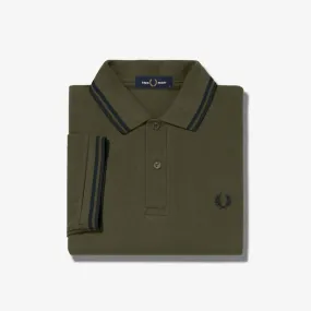 Fred Perry M3600 Polo - Uniform Green / Black