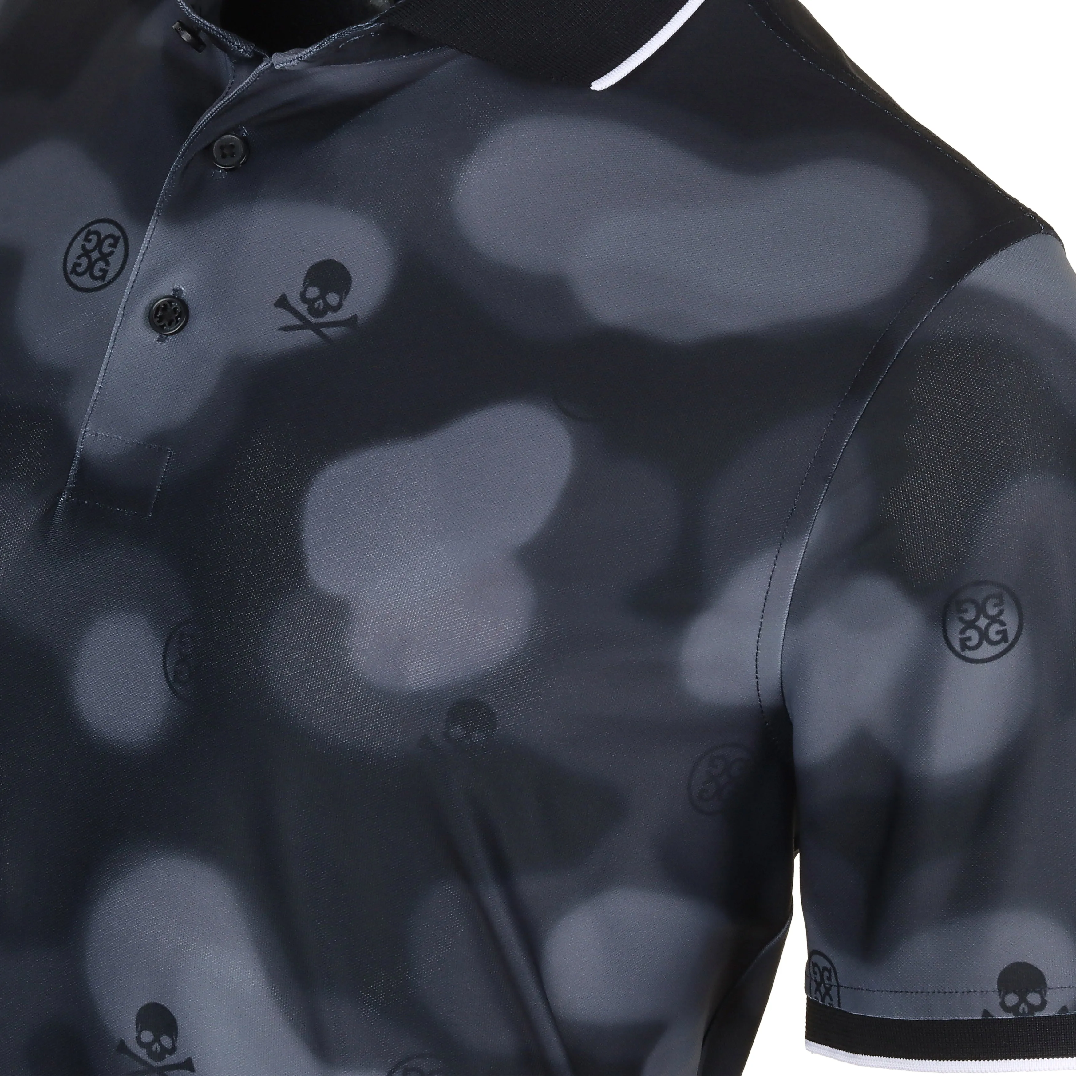 G/FORE Blur Icon Camo Tech Pique Polo