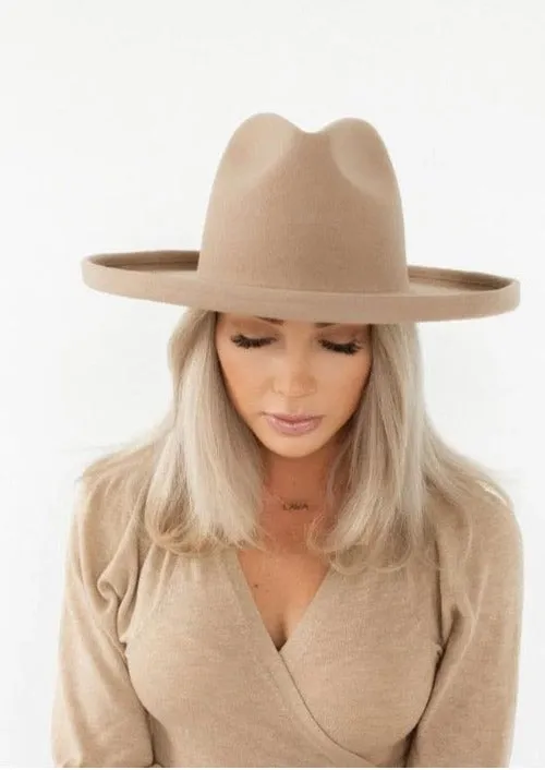 Gigi Pip Cara Loren Pencil Brim hat