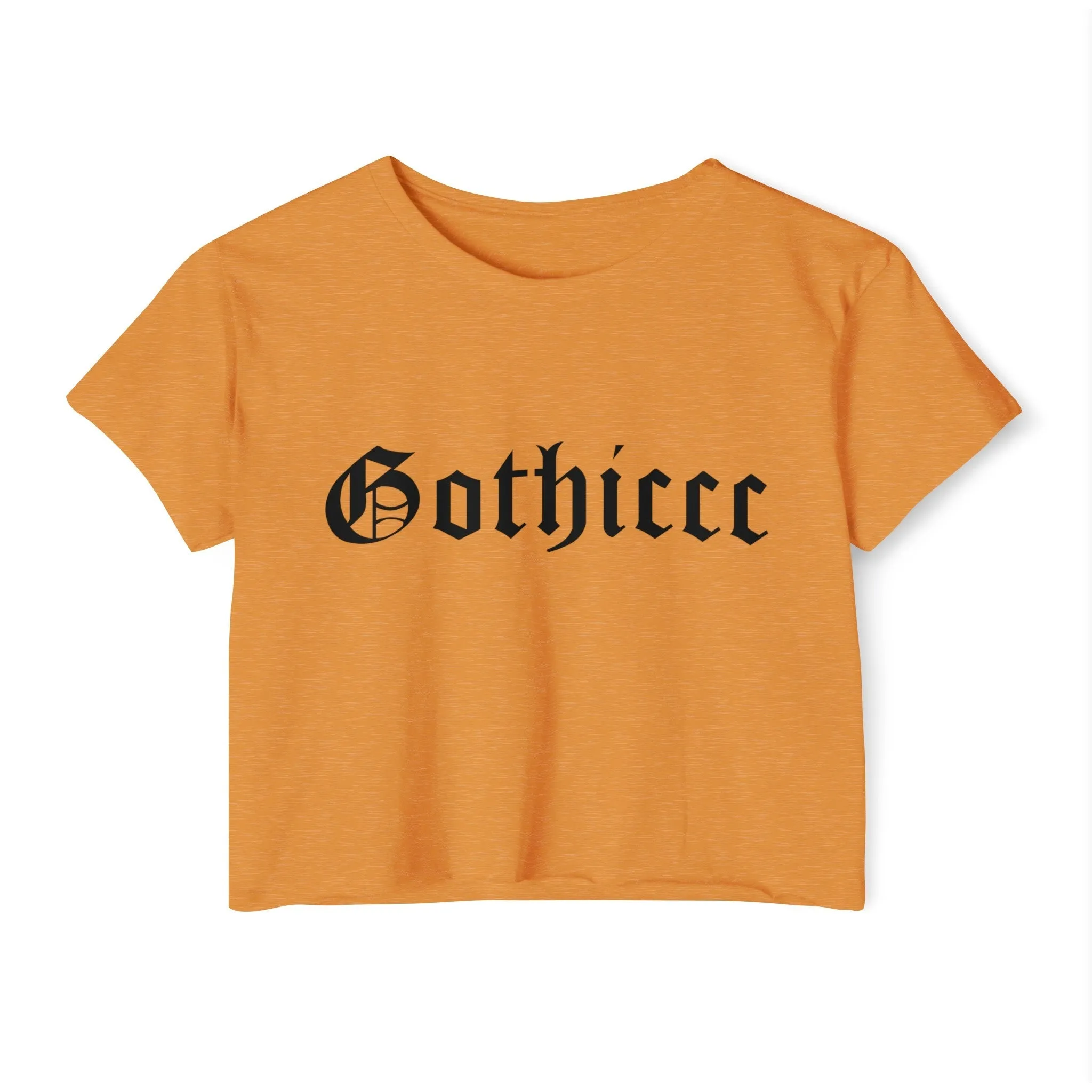 Gothiccc Women's Lightweight Crop Top