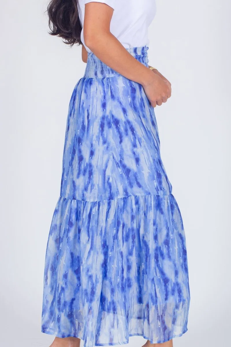 GWENYTH SKIRT (BLUE/NAVY)