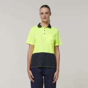 Hard Yakka Women's Hi Vis Polo Shirt Y08601