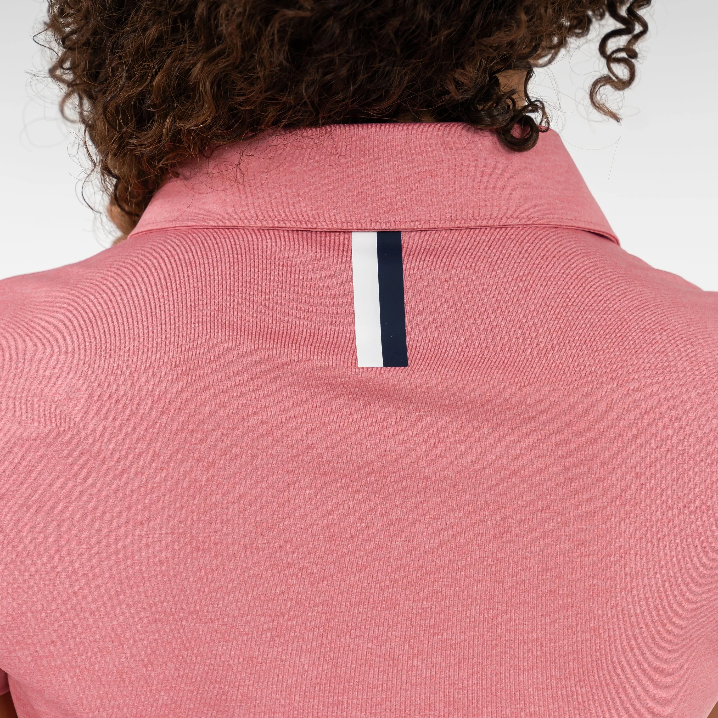 Heather Performance Polo | Heather - Rosewood/Rosewood