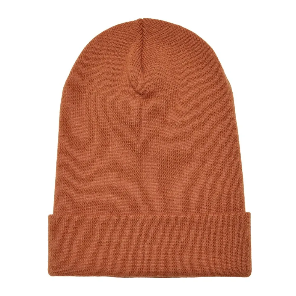 Heavyweight Long Beanie toffee