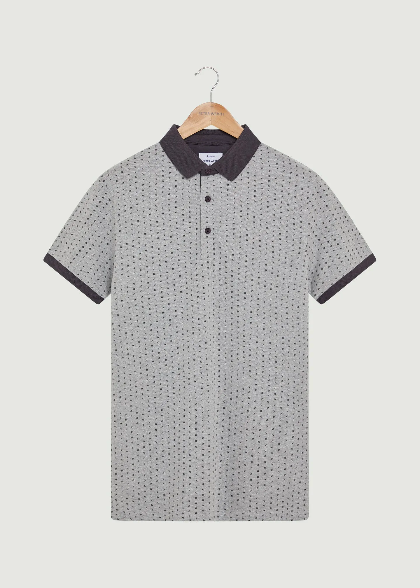 Hickman Polo - Grey Marl