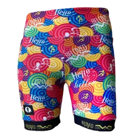 High Waist Funky Pants - Beloved Long Runs - Circles