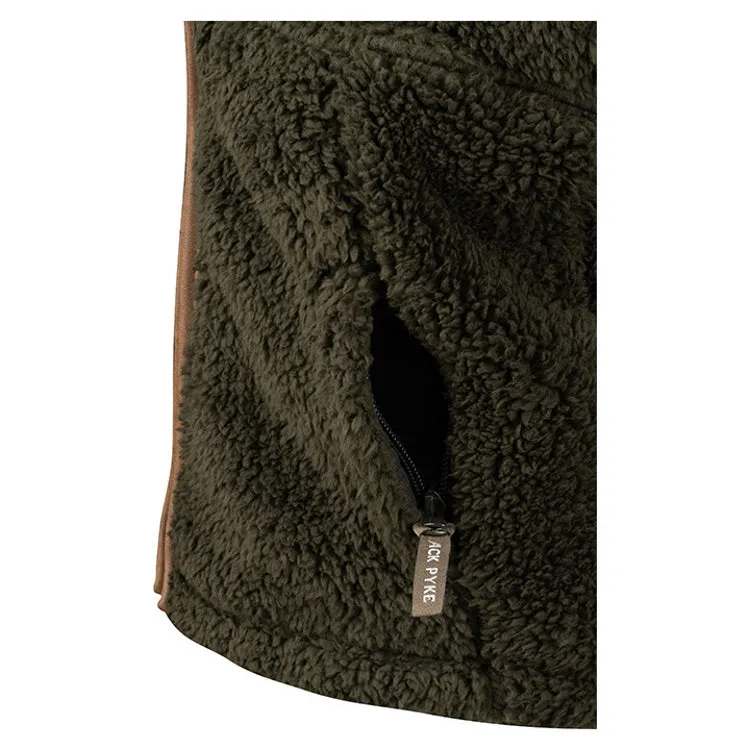 Jack Pyke Junior Sherpa Fleece Gilet - Dark Olive
