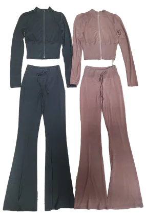 Jacket & Flare Pant Set