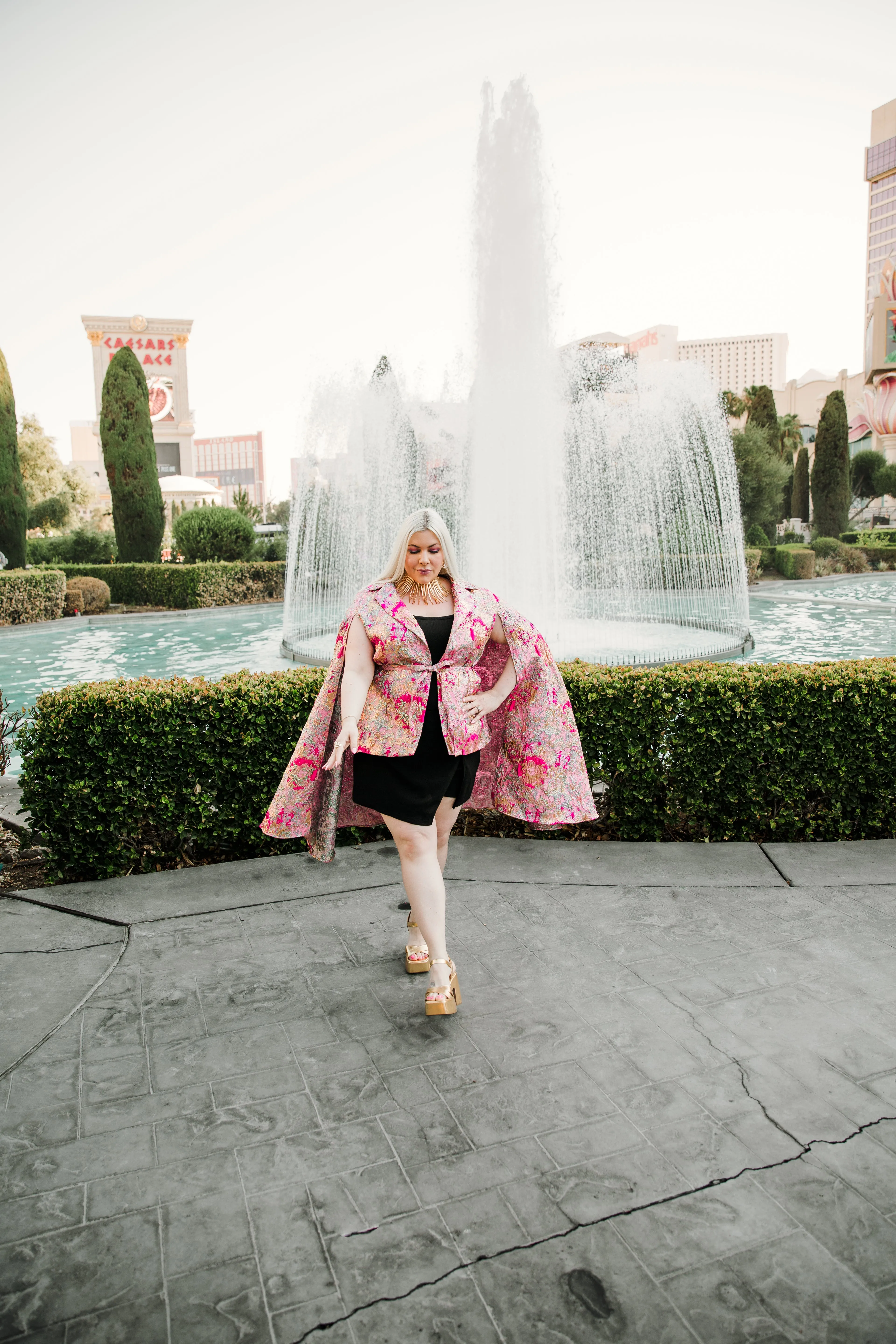 Jacquard Jape in "Flight (Pink)"