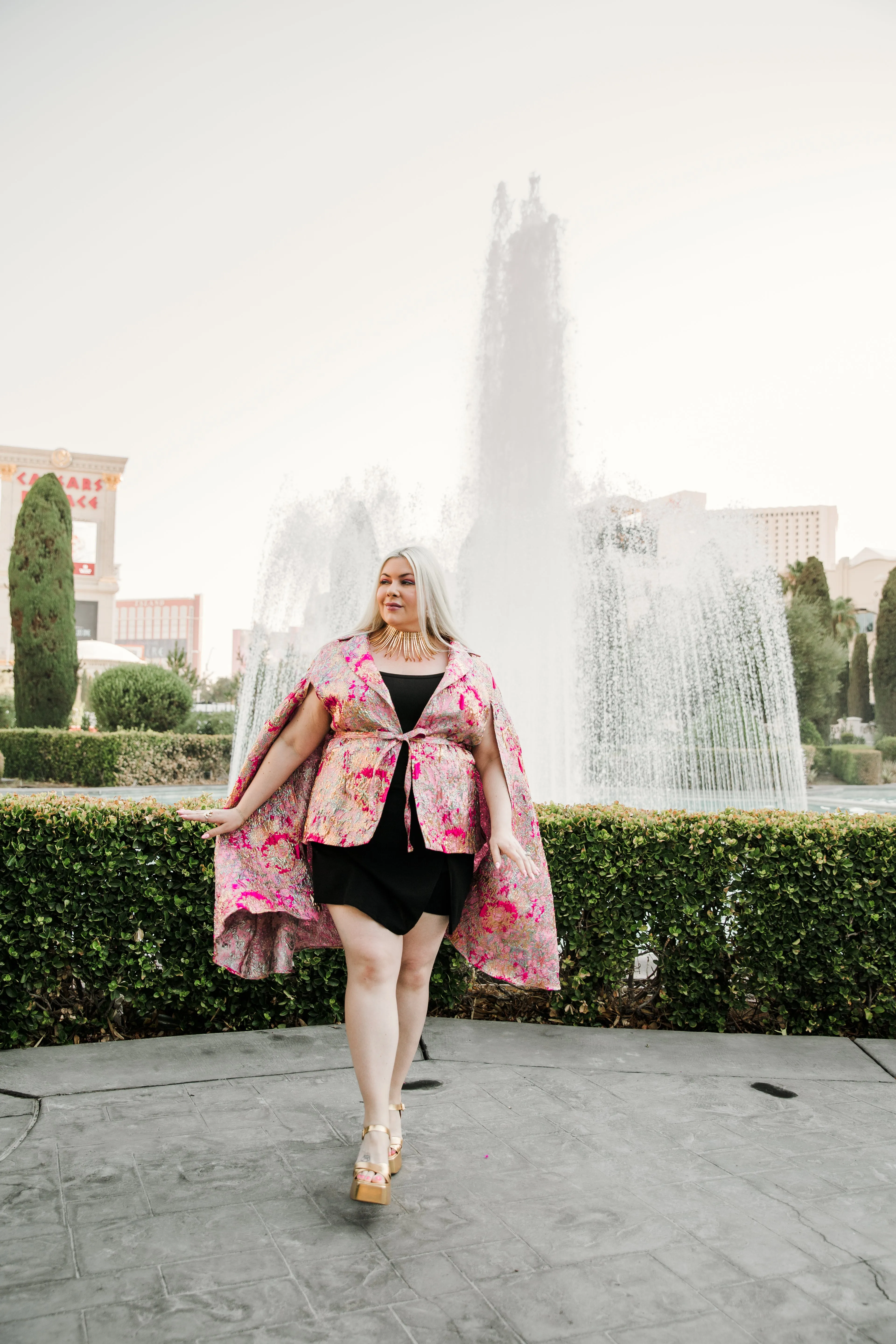 Jacquard Jape in "Flight (Pink)"