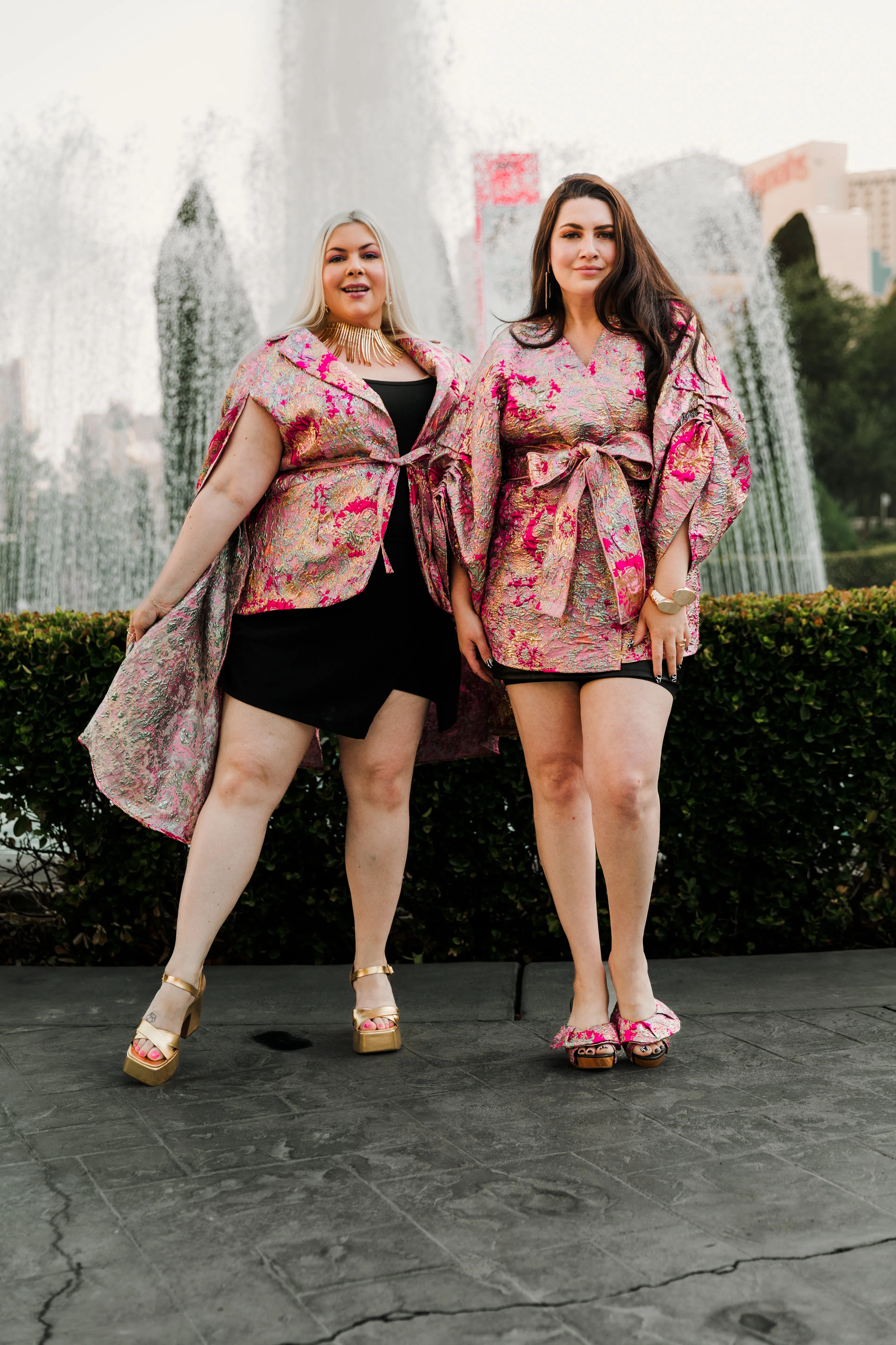 Jacquard Jape in "Flight (Pink)"