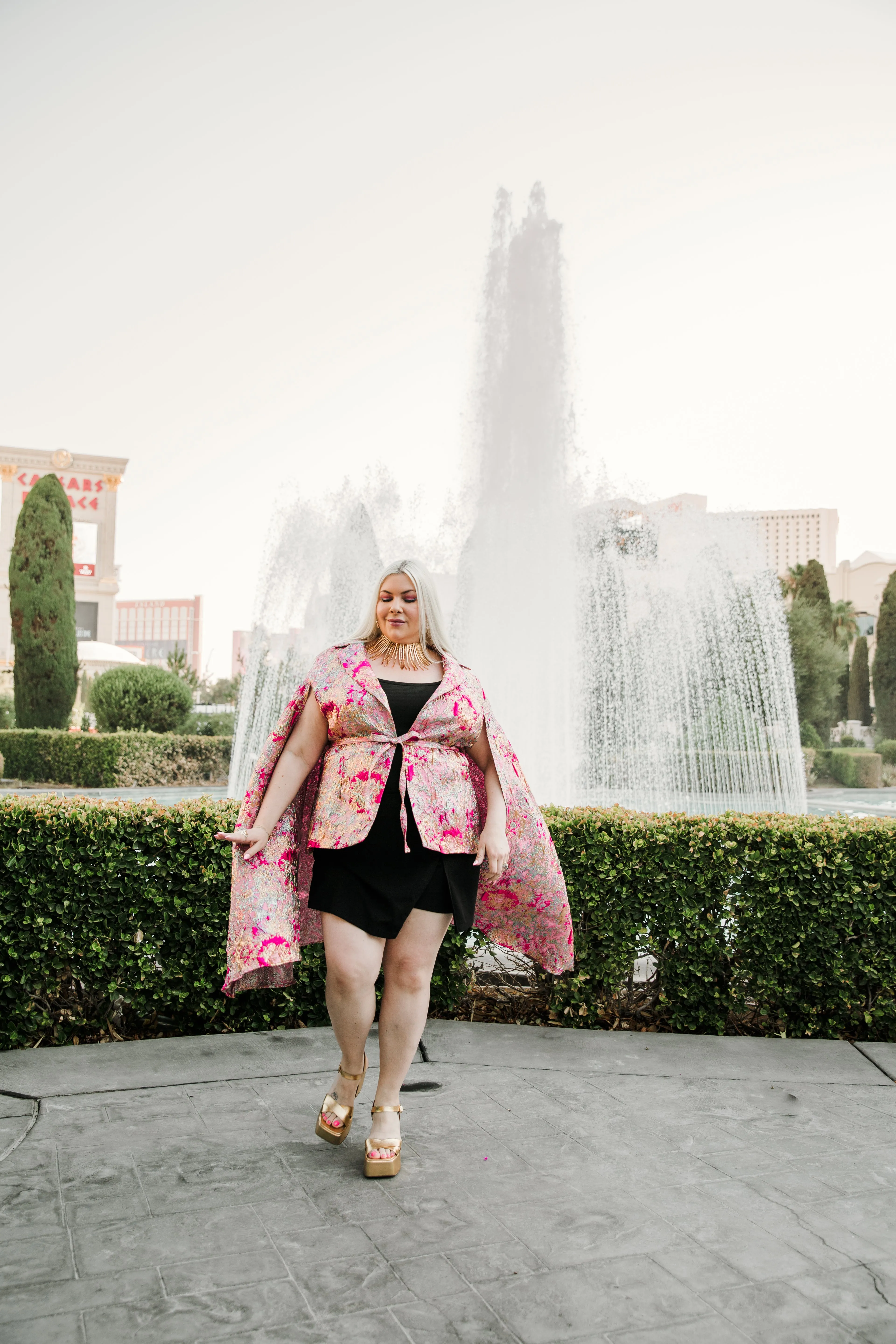 Jacquard Jape in "Flight (Pink)"