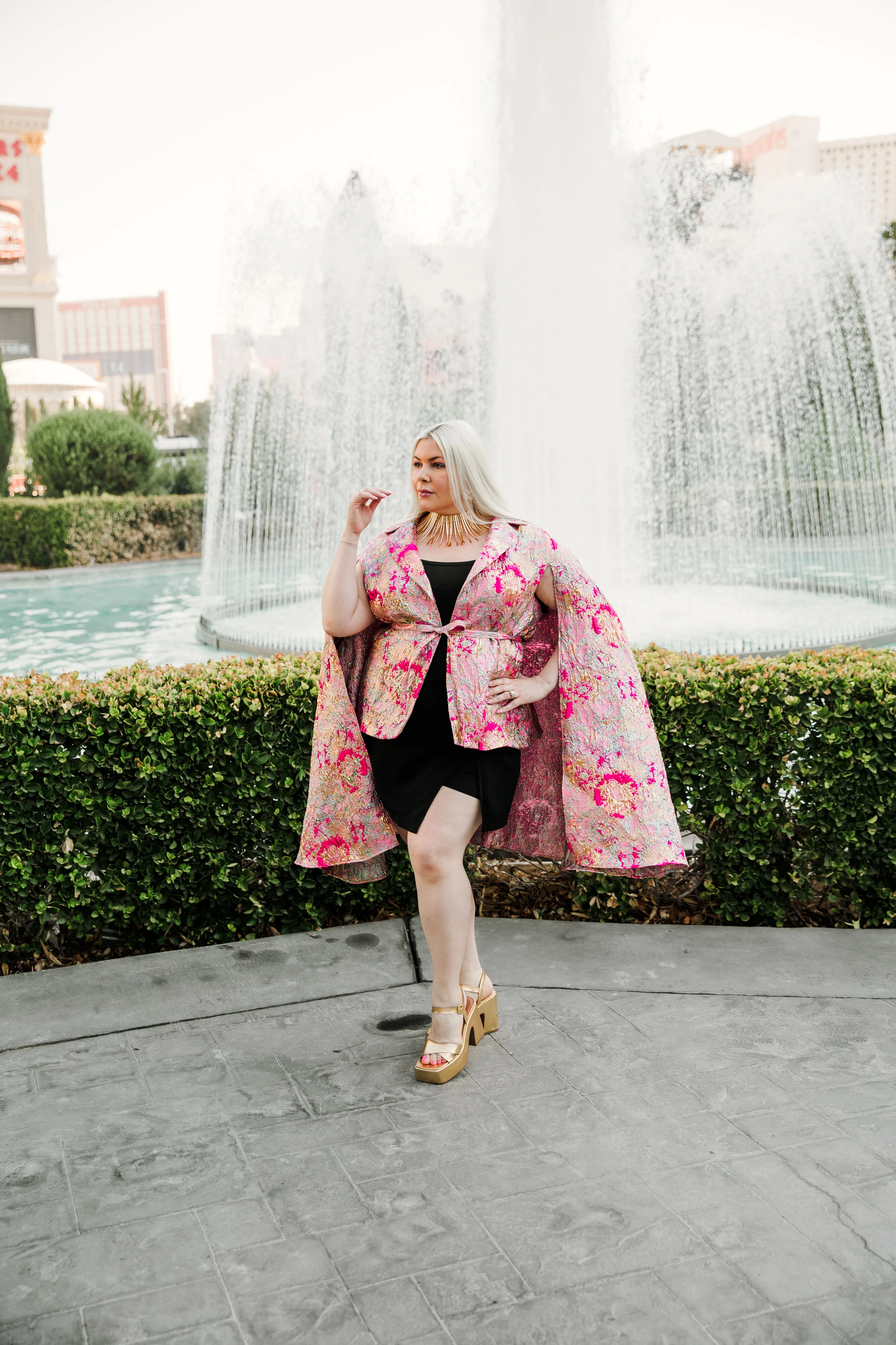 Jacquard Jape in "Flight (Pink)"