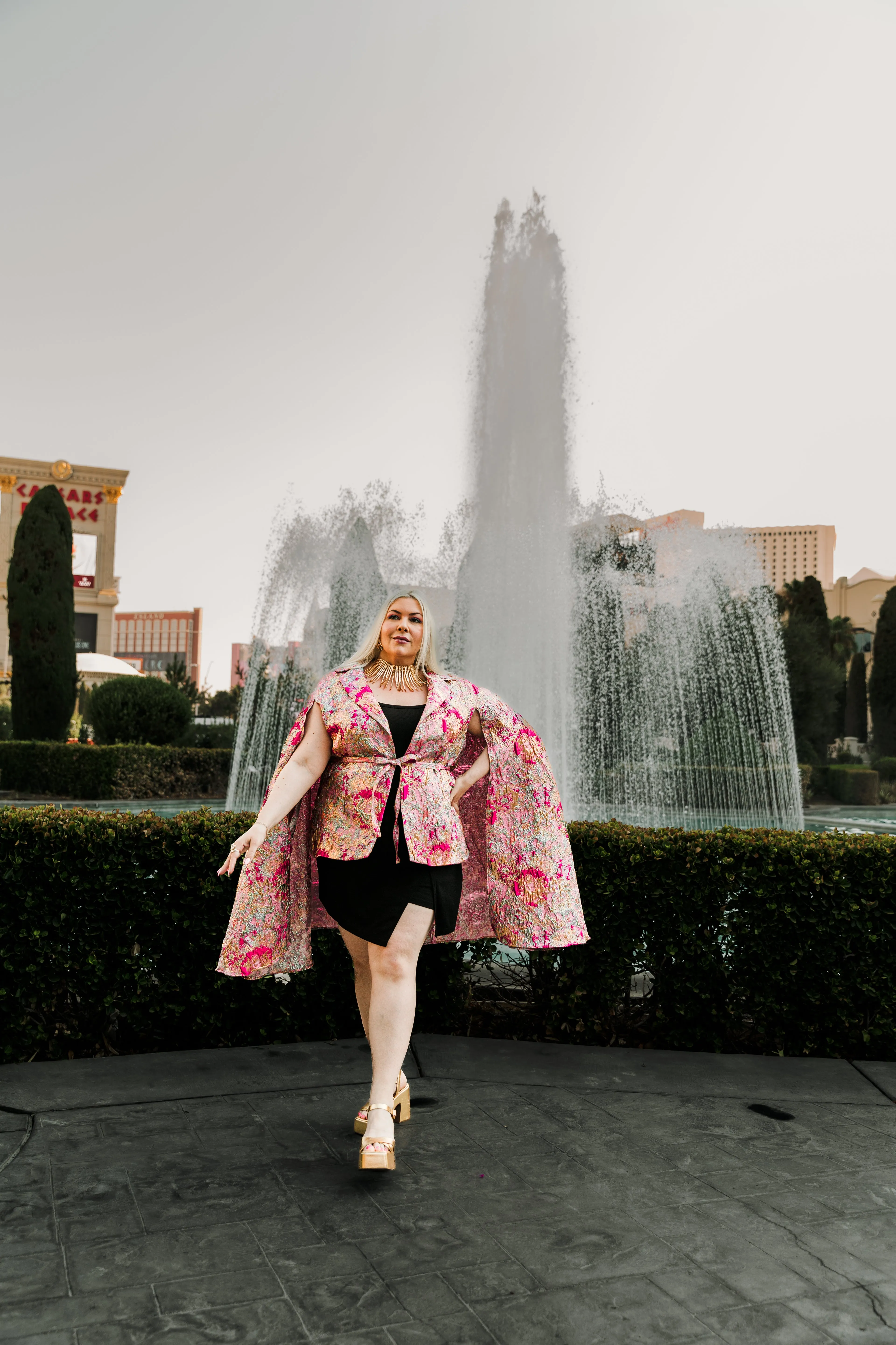 Jacquard Jape in "Flight (Pink)"