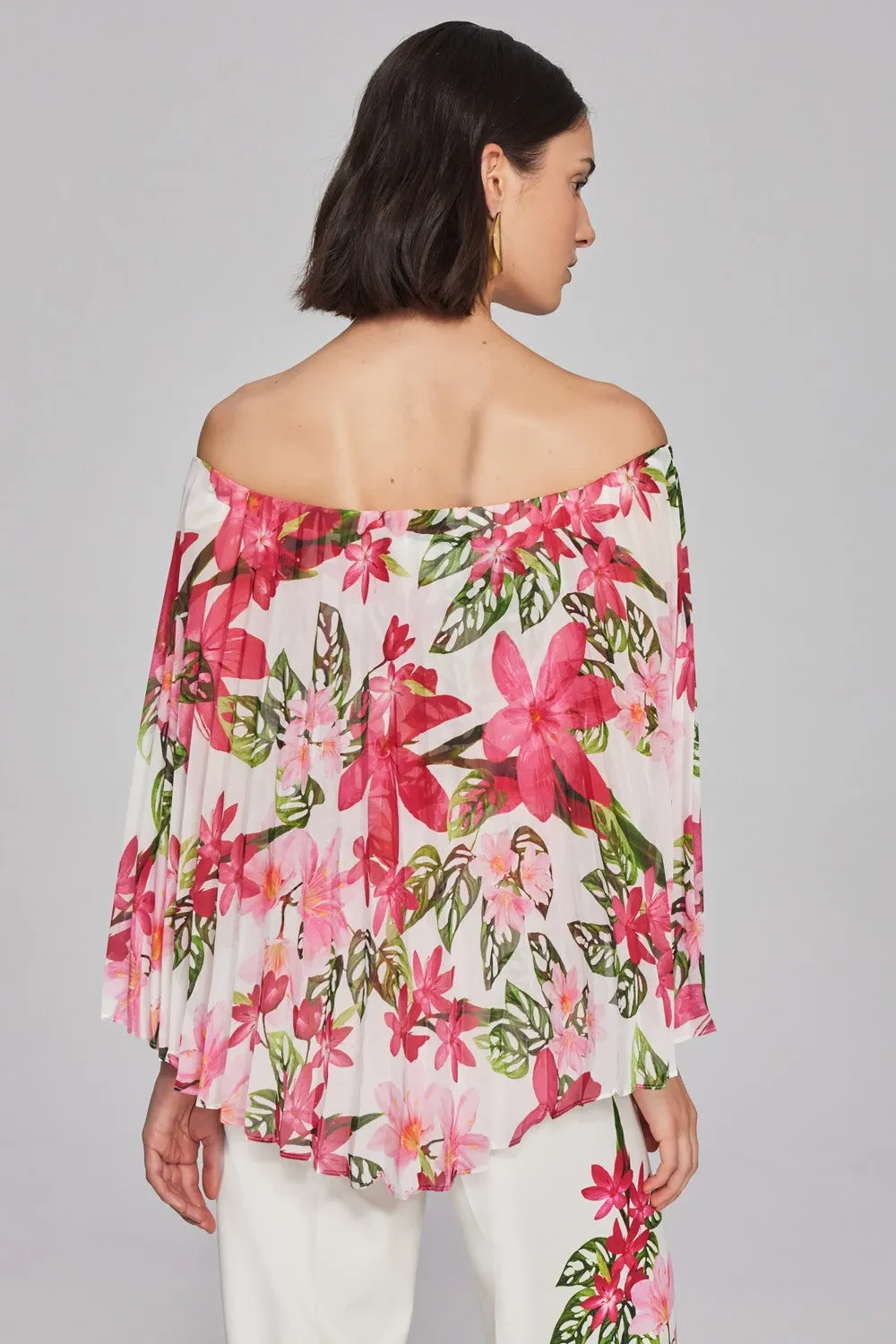 Joseph Ribkoff Top 241780 Vanilla/Multi