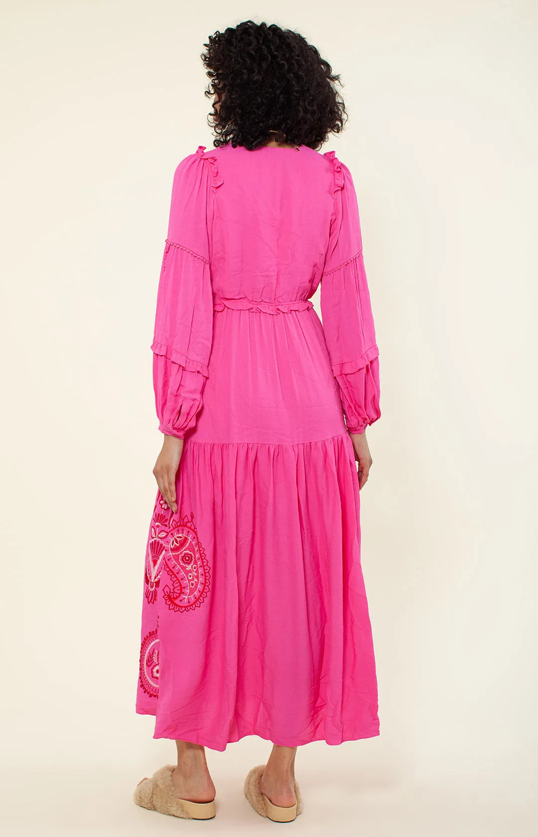 Josephine Embroidered Maxi Dress