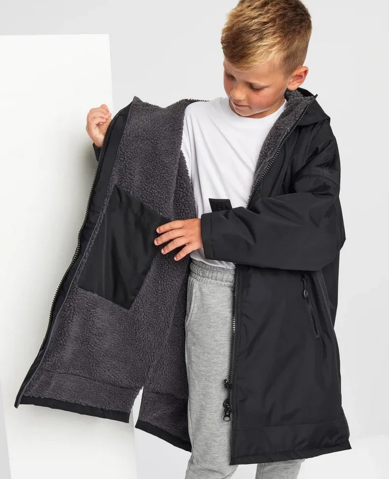 Kids' TriDri Insulated ¾ Length 280gsm All-Weather Robe Dry Robe {TR80B}