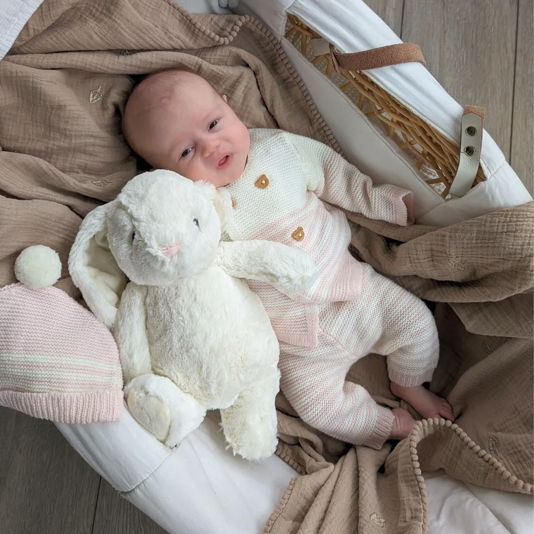 Large Mum To Be Gift - Beautiful Bunny Basket