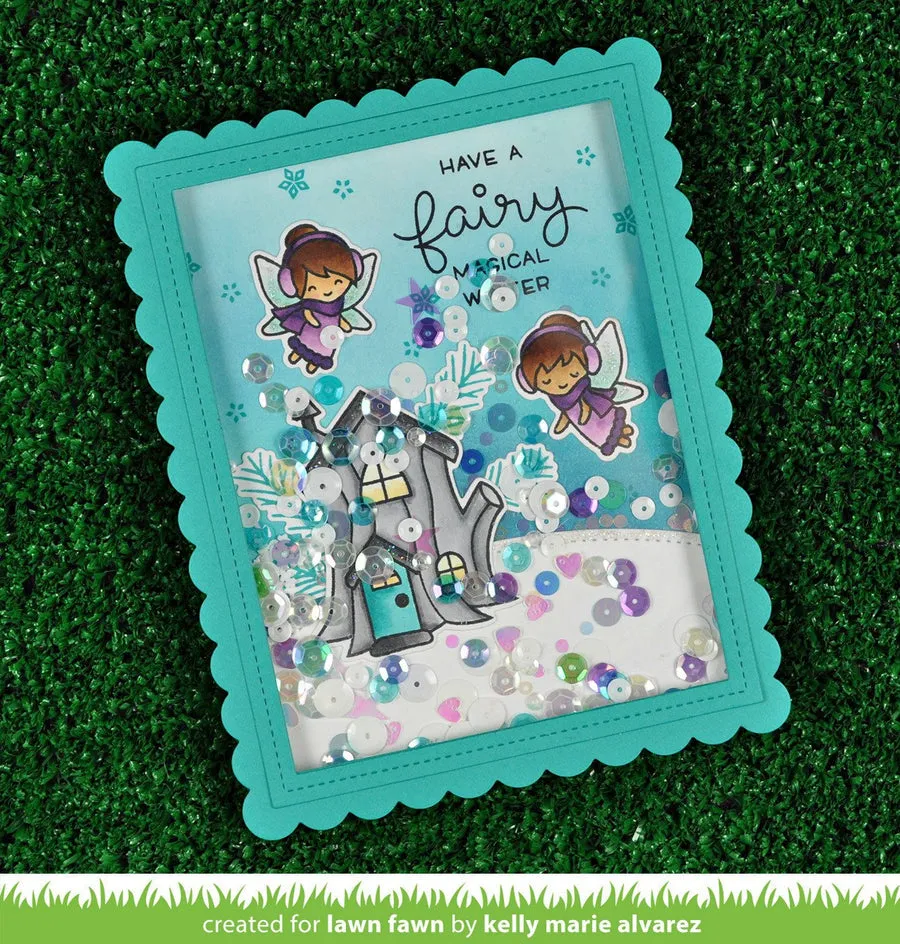 LAWN FAWN: Frosty Fairy Friends Lawn Cuts Die
