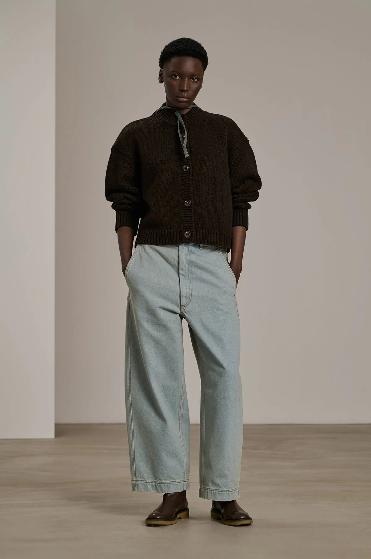 Leonard Cardigan Chocolat