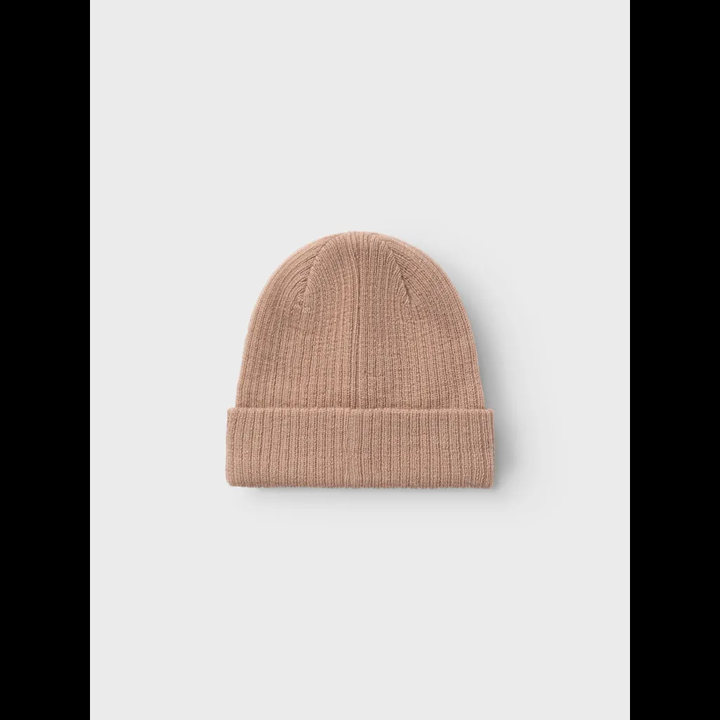 Lil' Atelier Mini NANSON KNIT HAT 1 - Rugby Tan