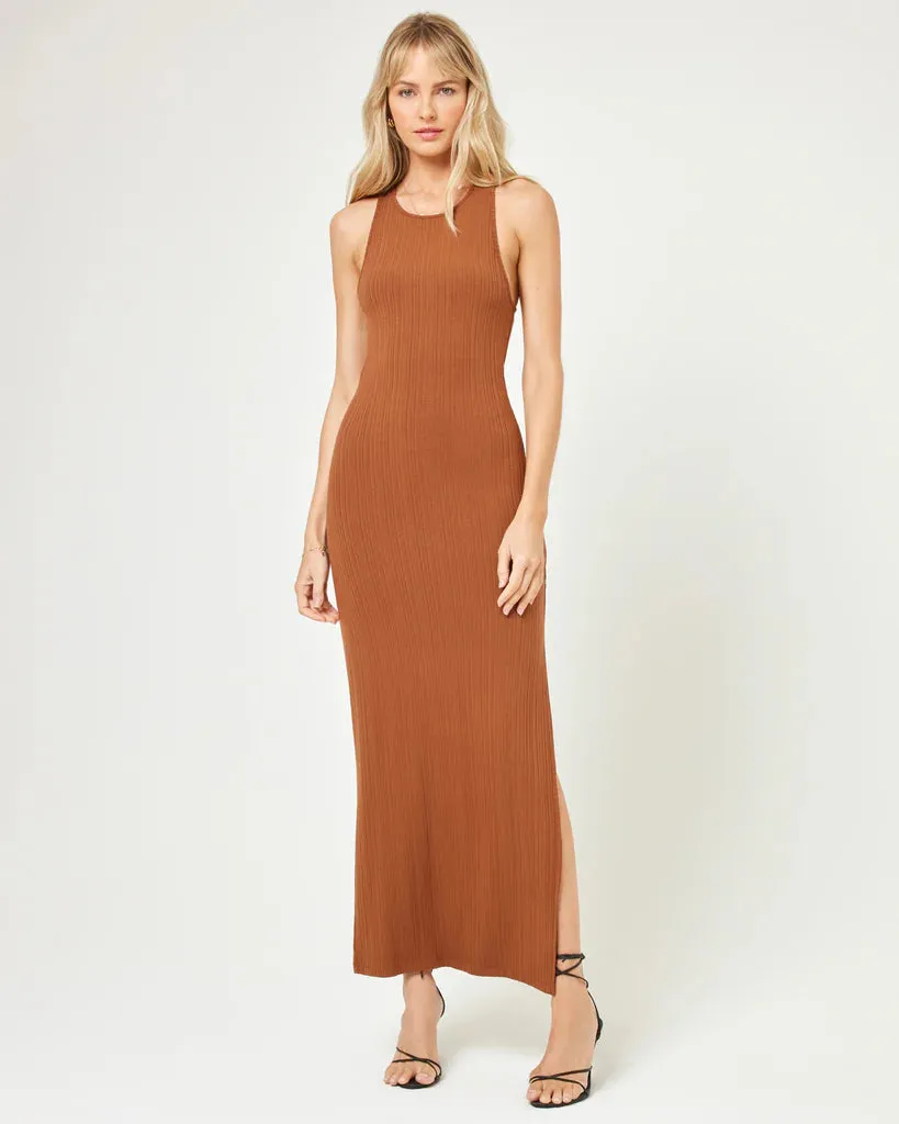 L*Space Women's Francesca Maxi Dress - Coffee Brown