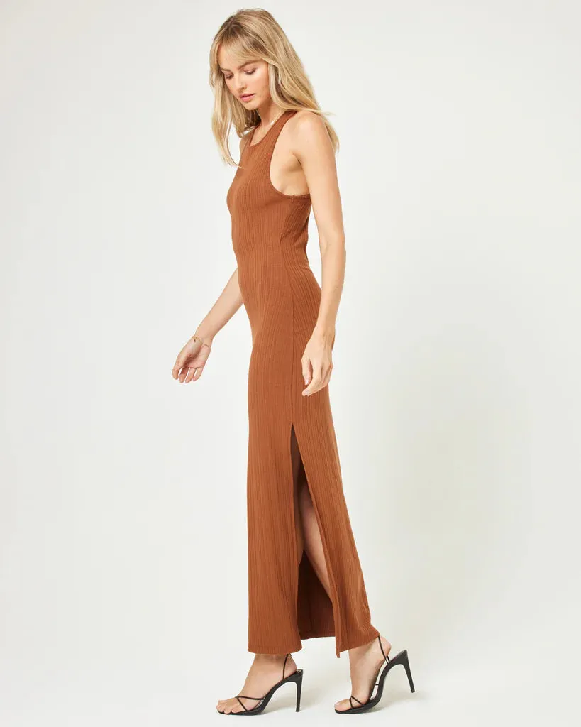 L*Space Women's Francesca Maxi Dress - Coffee Brown