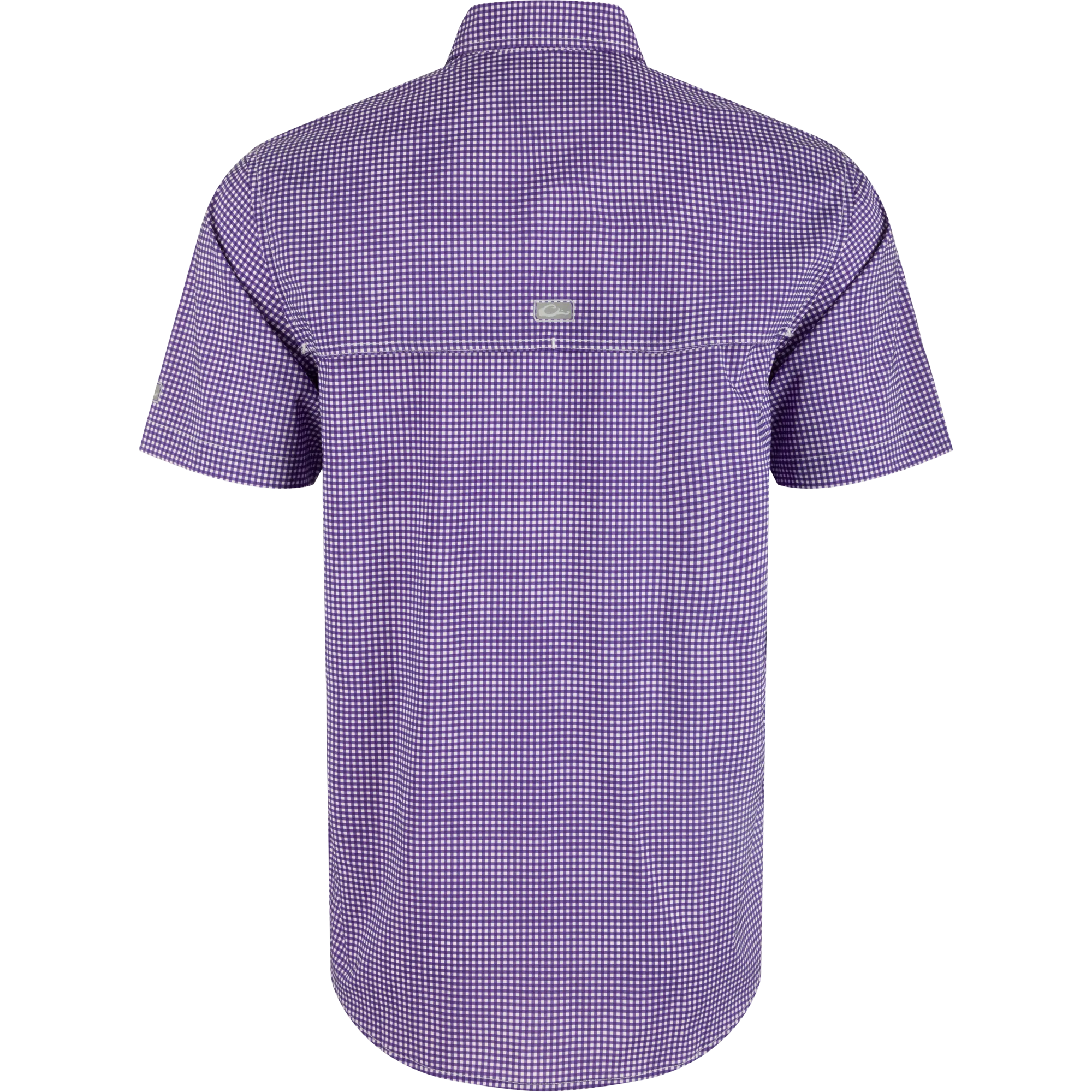 LSU Frat Gingham Short Sleeve Shirt