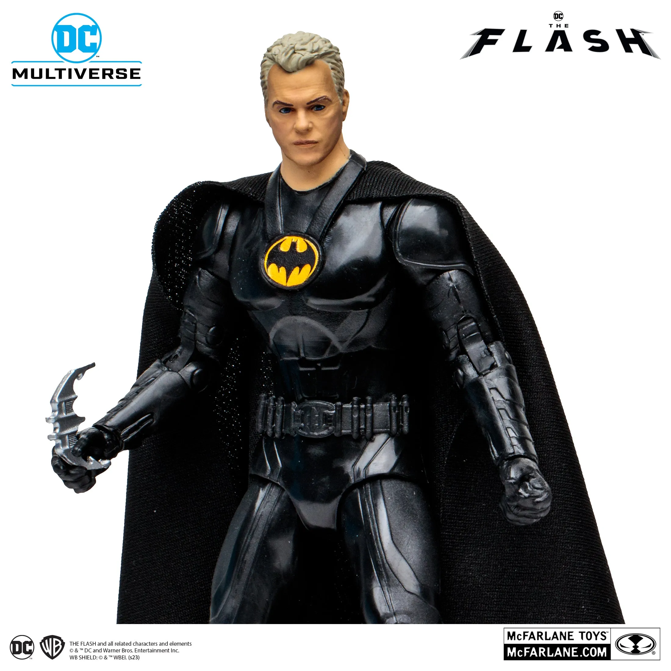 McFarlane Toys DC Multiverse Flash Movie - Batman (Multiverse) (Unmasked) [Gold Label]