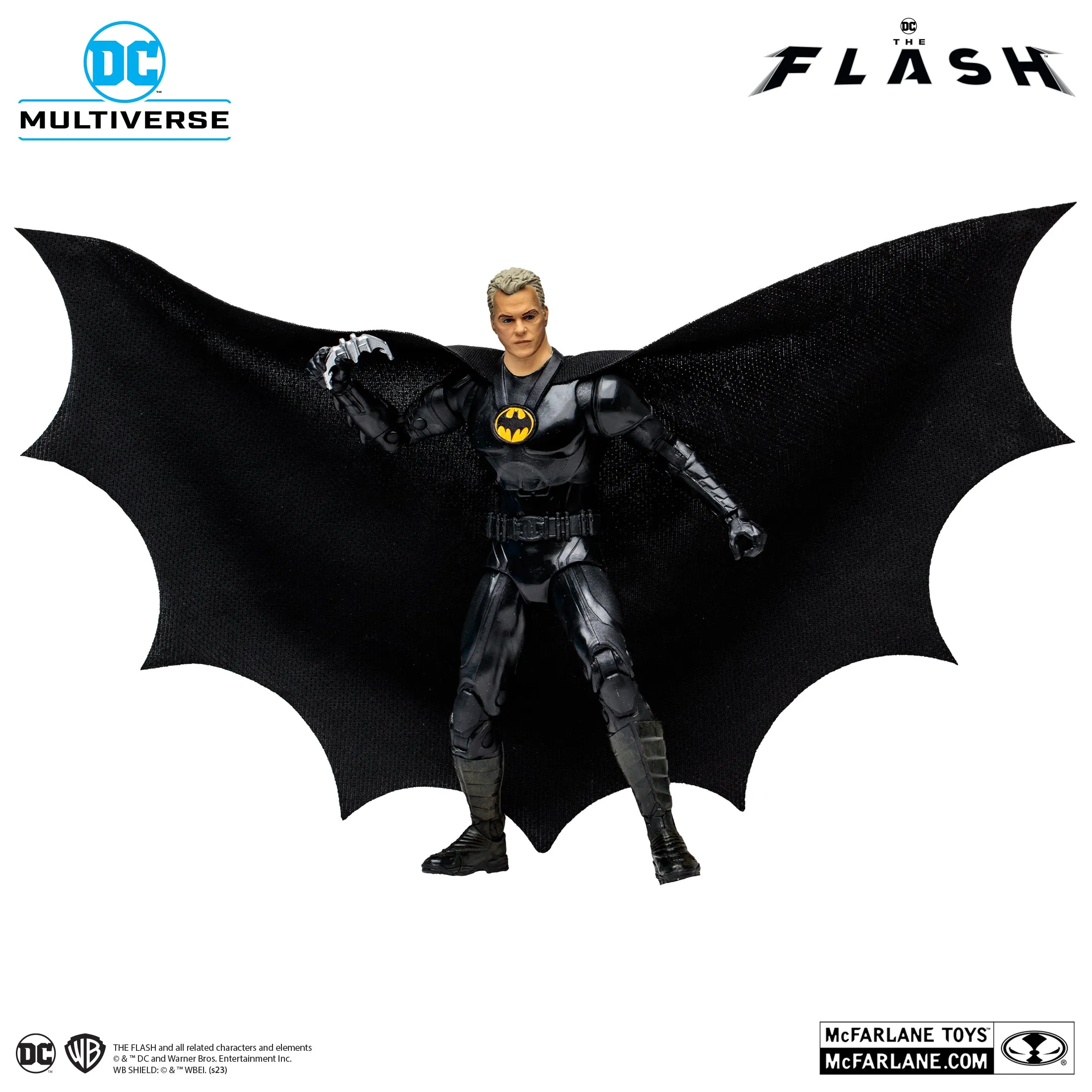 McFarlane Toys DC Multiverse Flash Movie - Batman (Multiverse) (Unmasked) [Gold Label]