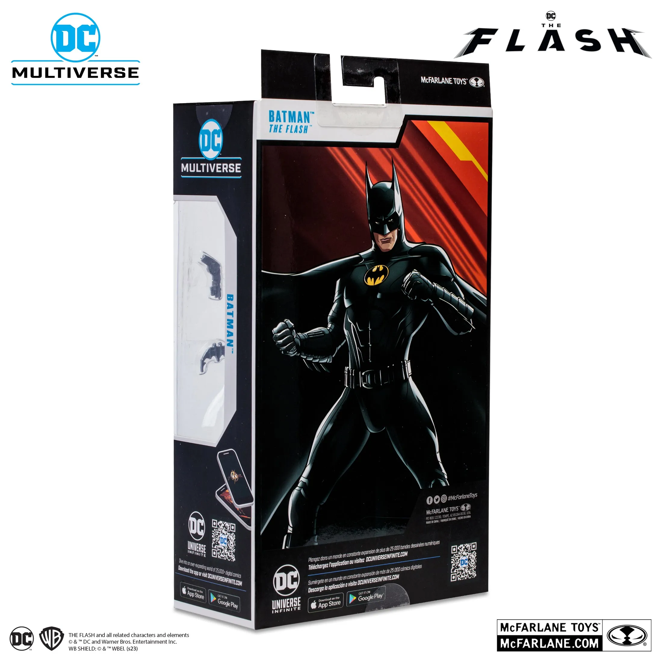 McFarlane Toys DC Multiverse Flash Movie - Batman (Multiverse) (Unmasked) [Gold Label]