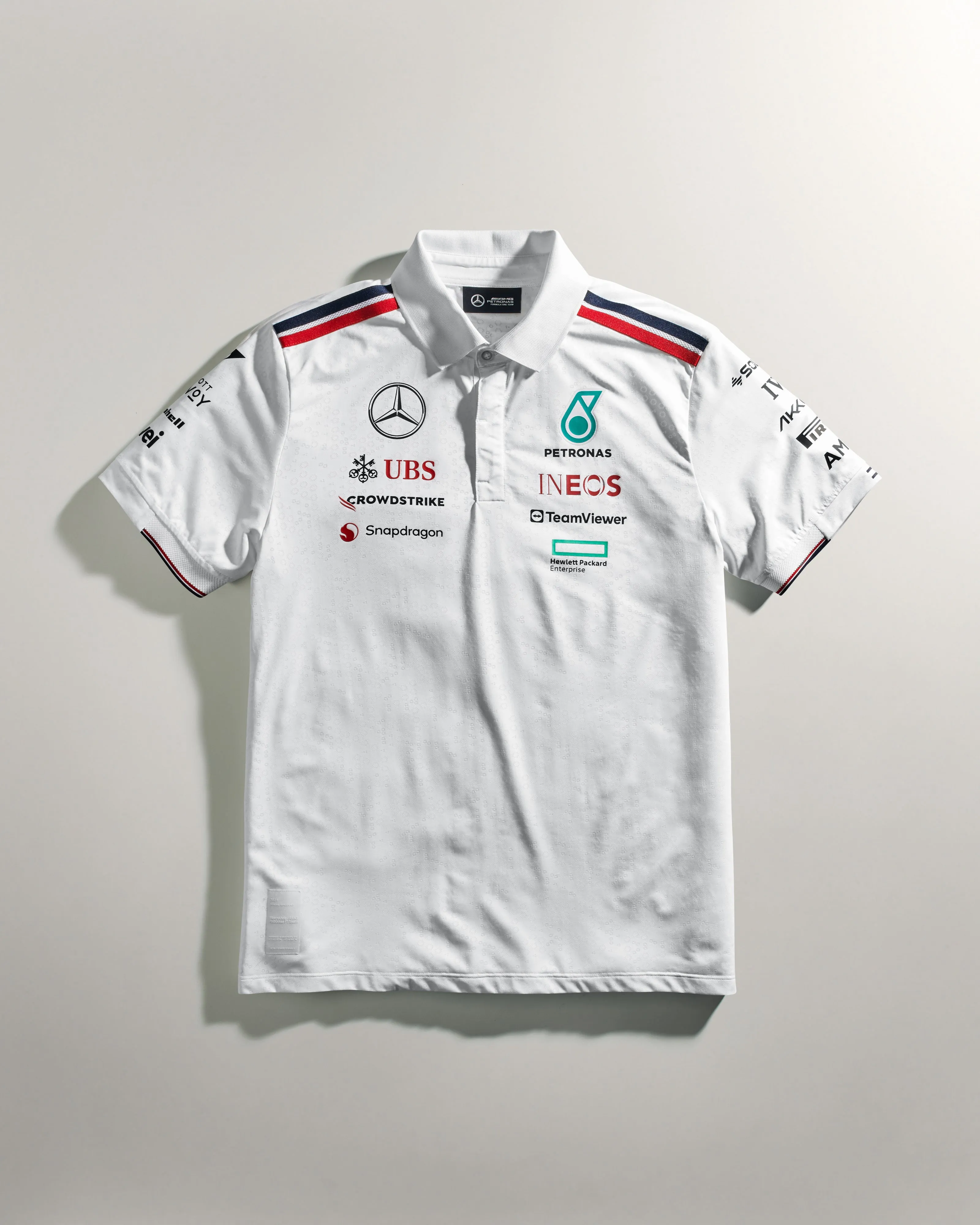 Mens 2024 Team Polo White