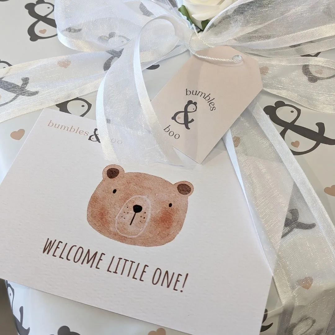 New Baby Gifts Box Hamper Teddy Dreams & Snuggles
